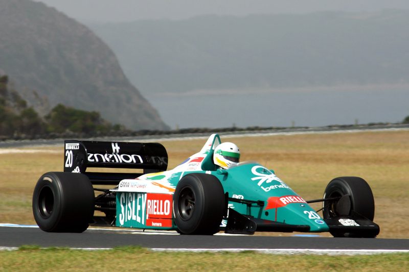 RaceCar1 Benetton Race Car - Les Wright