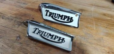 wysiwyg3d triumph badge motorbike