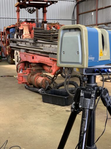 wysiwyg3d 3d scanning roof bolter