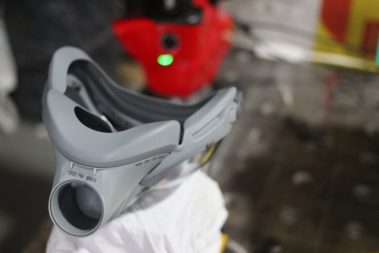 Flight Deck Oxygen Masks wysiwyg3d 3dscanning kreon scanner